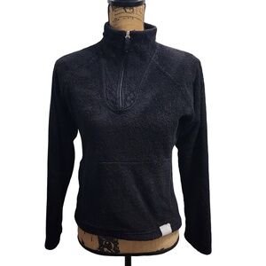The North Face Fleece Pullover Quarter Zip Cozy‎ Warm Top Womens Small